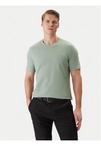 BOSS T-Shirt Tiburt 240 50452680 Zielony Regular Fit. Kolor: zielony. Materiał: bawełna #1