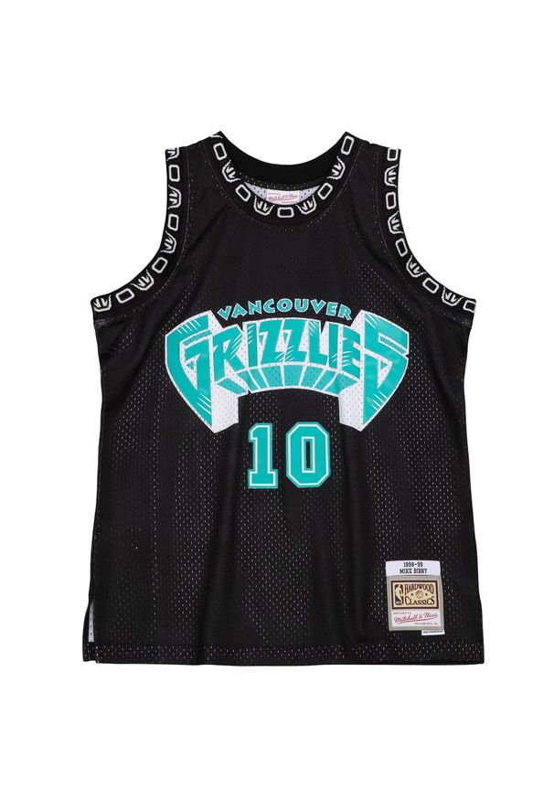 Mitchell & Ness - Koszulka Nba Vancouver Grizzlies Mike Bibby. Kolor: czarny. Sport: koszykówka