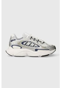 adidas Originals sneakersy OZMILLEN kolor srebrny. Nosek buta: okrągły. Zapięcie: sznurówki. Kolor: srebrny. Materiał: guma #1