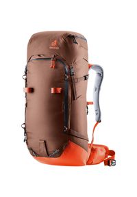 Plecak skiturowy Deuter Freescape Pro 40+ - umbra/papaya. Kolor: pomarańczowy, żółty, wielokolorowy