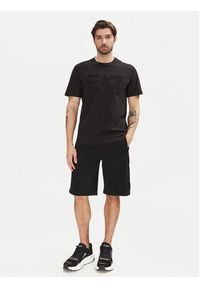 EA7 Emporio Armani Szorty sportowe 7M000153 AF10432 UC001 Czarny Regular Fit. Kolor: czarny. Materiał: bawełna. Styl: sportowy