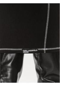 Karl Lagerfeld Jeans Sukienka codzienna 240J1301 Czarny Slim Fit. Okazja: na co dzień. Kolor: czarny. Materiał: syntetyk. Typ sukienki: proste. Styl: casual #4