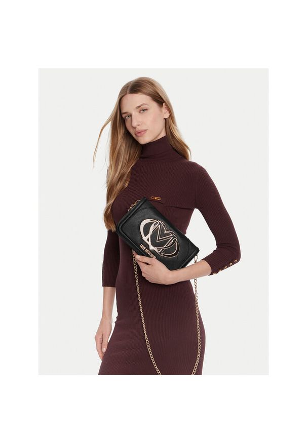 Love Moschino - Torebka LOVE MOSCHINO. Kolor: czarny