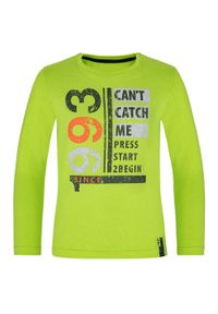 Lowa - Dziecięca koszulka z długim rękawem z miękkiej bawełny. Kolor: wielokolorowy. Materiał: bawełna. Długość rękawa: długi rękaw. Długość: długie. Wzór: nadruk. Styl: elegancki #1