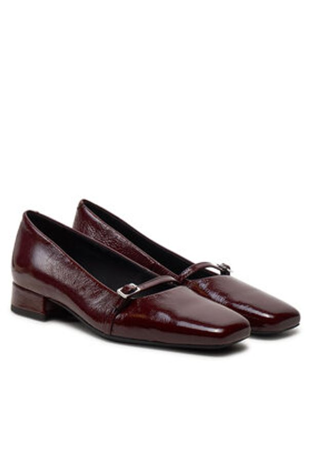 Vagabond Shoemakers Czółenka Debbi 5818-160-38 Bordowy. Kolor: czerwony. Materiał: skóra