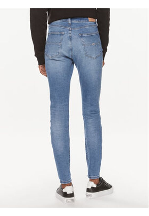 Tommy Jeans Jeansy Sylvia DW0DW17591 Niebieski Skinny Fit. Kolor: niebieski