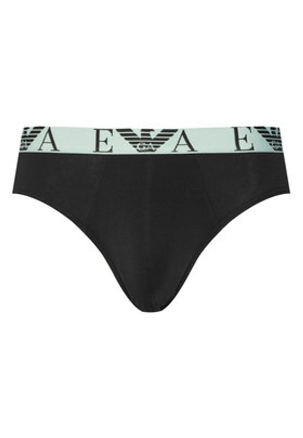 Emporio Armani Underwear Komplet slipów EM000258 AF20668 MC061 Czarny. Kolor: czarny. Materiał: bawełna
