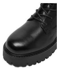 DeeZee Trzewiki CEO-HY9876-1 Czarny. Kolor: czarny. Materiał: skóra, materiał #6