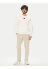 Hugo - HUGO Bluza Diragol212 50447964 Écru Regular Fit. Materiał: bawełna #5