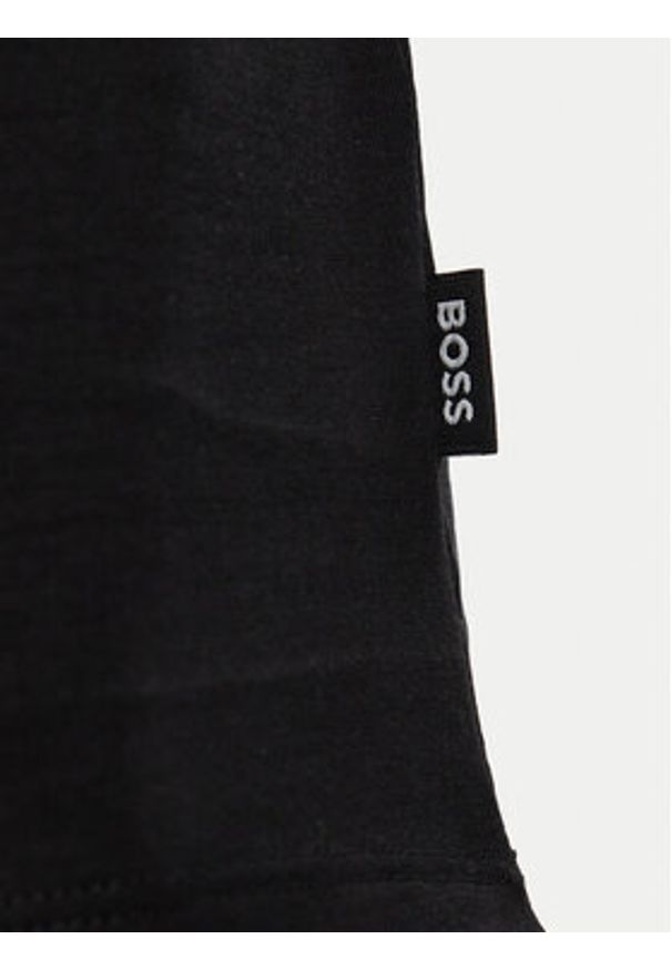 BOSS Polo H-Paras 50537954 Czarny Regular Fit. Typ kołnierza: polo. Kolor: czarny. Materiał: bawełna