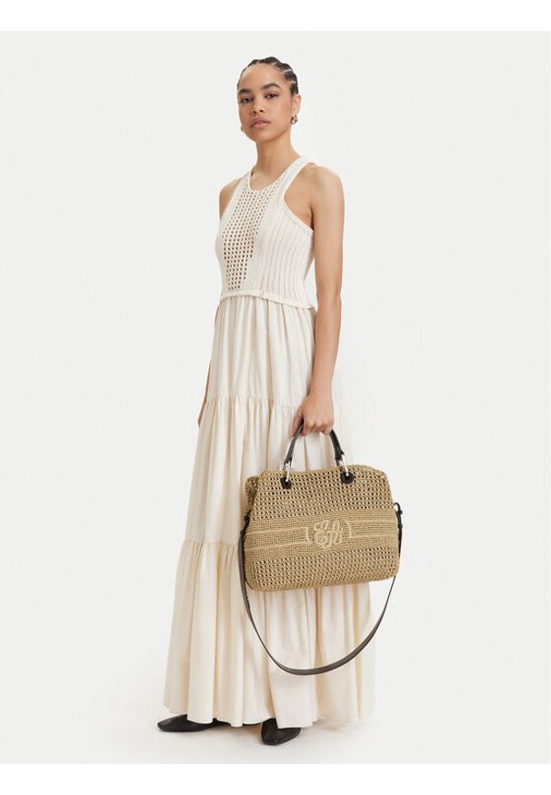 Emporio Armani Torebka EW000360 AF21022 U1073 Beżowy jasny. Kolor: beżowy