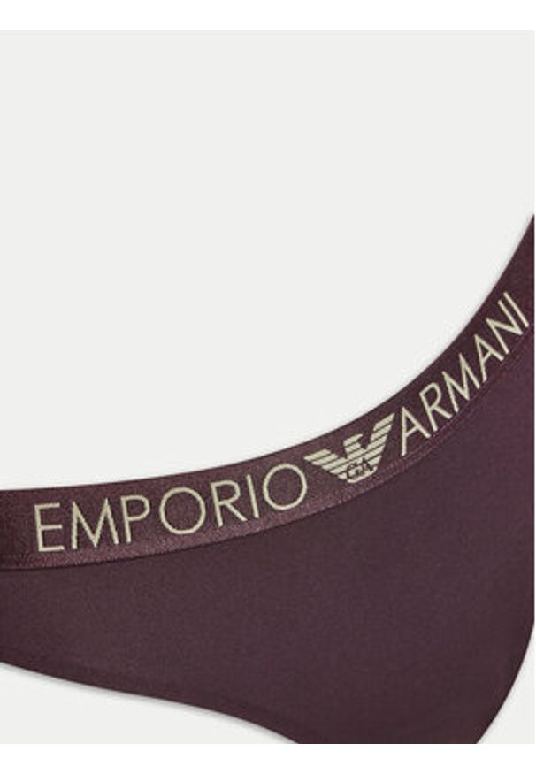 Emporio Armani Underwear Komplet 2 par stringów 163333 4F235 05093 Fioletowy. Kolor: fioletowy. Materiał: syntetyk