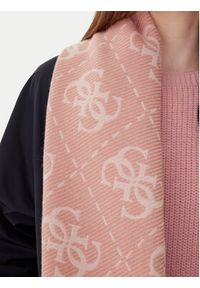 Guess Szalik AW5217 VIS03 Różowy. Kolor: różowy. Materiał: poliester, materiał