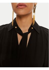 Elisabetta Franchi Sukienka koktajlowa AB-654-46E2-5469 Czarny Regular Fit. Kolor: czarny. Materiał: syntetyk. Styl: wizytowy #4