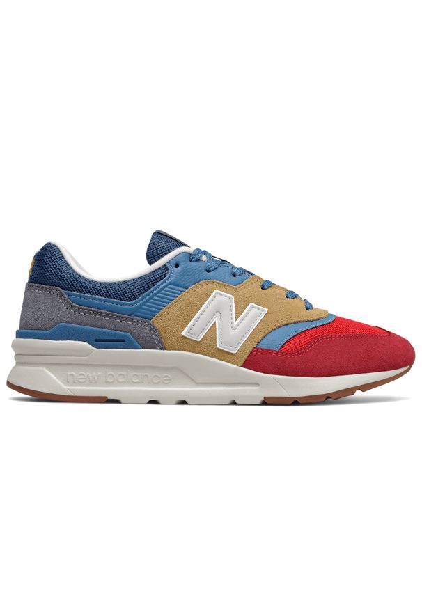 New Balance CM997HVT. Okazja: na co dzień. Materiał: materiał, guma, zamsz, syntetyk. Szerokość cholewki: normalna. Wzór: kolorowy