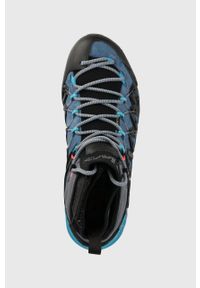 Salewa buty Wildfire Edge Mid GTX damskie. Zapięcie: sznurówki. Kolor: niebieski. Materiał: materiał, guma, tworzywo sztuczne. Szerokość cholewki: normalna. Styl: rockowy