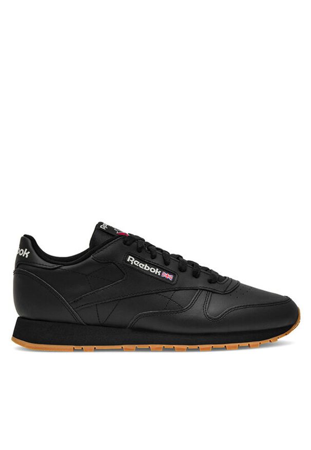 Reebok Sneakersy EO-CLASSIC LEATHER 100008493 Czarny. Kolor: czarny. Materiał: syntetyk, skóra. Model: Reebok Classic
