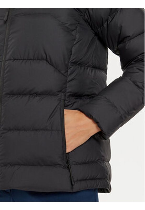 Jack Wolfskin Kurtka puchowa Ather Down A60330 Czarny Regular Fit. Kolor: czarny. Materiał: syntetyk