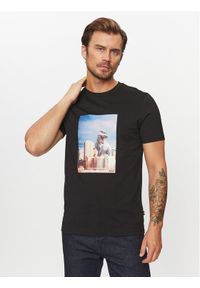 BOSS - Boss T-Shirt Tefragile 50503535 Czarny Regular Fit. Kolor: czarny. Materiał: bawełna #1