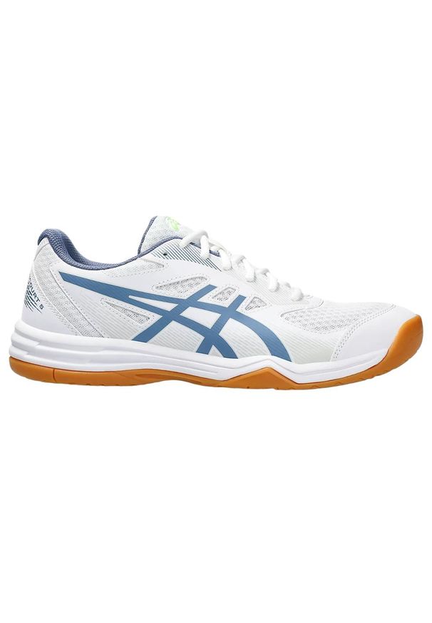 Buty do squasha męskie Asics Upcourt 5 Men. Kolor: biały, wielokolorowy, niebieski, szary