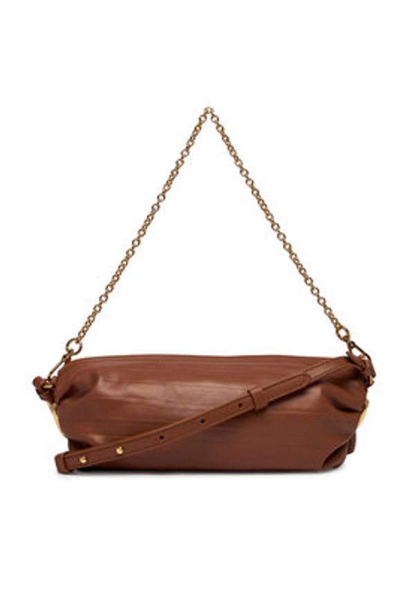 Coccinelle Torebka U4Q Coccinelle Roll Plisse E1 U4Q 15 02 01 Brązowy. Kolor: brązowy. Materiał: skórzane