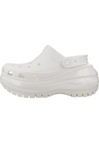Tenisówki Crocs Model Classic Mega Crush Clog Kolor Biały. Kolor: biały. Materiał: materiał, syntetyk