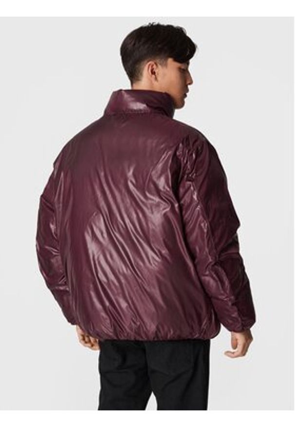 Calvin Klein Kurtka puchowa High Shine K10K110315 Kolorowy Regular Fit. Materiał: syntetyk, puch. Wzór: kolorowy