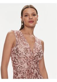 Rinascimento Sukienka wieczorowa CFC0117530003 Różowy Regular Fit. Kolor: różowy. Materiał: syntetyk. Styl: wizytowy #4