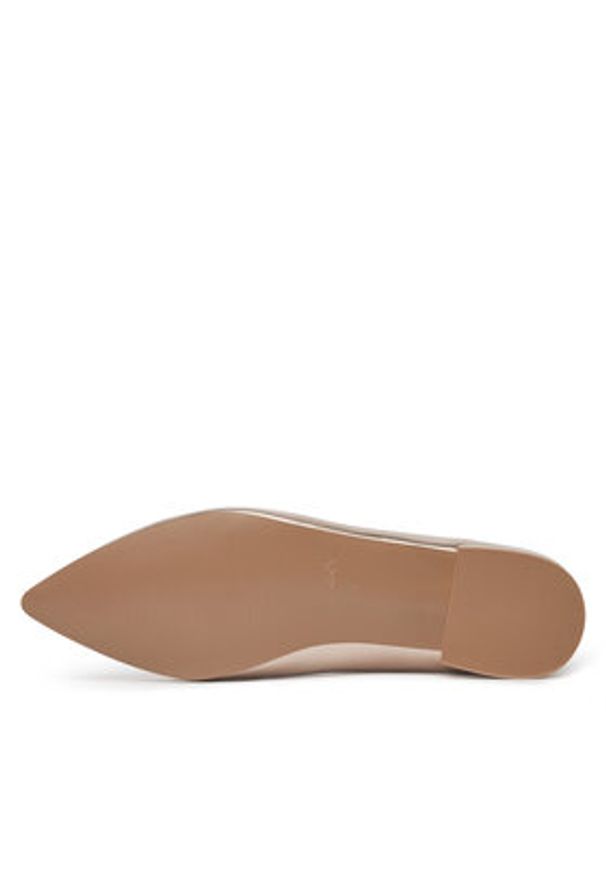 Jenny - JENNY Półbuty WS20019-11 Złoty. Kolor: złoty. Materiał: skóra