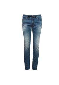 Diesel Jeansy "Thommer-JoggJeans". Materiał: jeans. Wzór: aplikacja #1