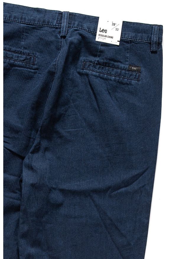 Lee - SPODNIE LEE DAMSKIE REGULAR CHINO L30OJVMB 112106551. Materiał: materiał