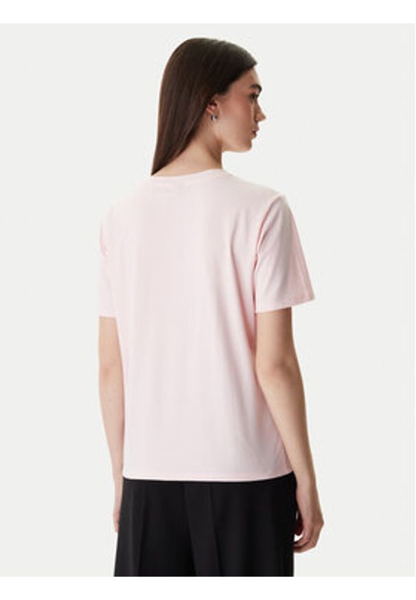 Hugo - HUGO T-Shirt 50555634 Różowy Regular Fit. Kolor: różowy. Materiał: bawełna