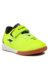 Buty KangaRoos K5-Comb Ev 18766 000 7013 Neon Yellow/Jet Black. Kolor: żółty. Materiał: skóra #1