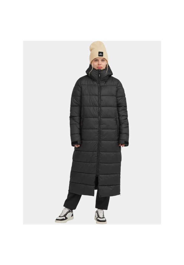 Płaszcz Zimowy Damski O'Neill O'Neill Must-Have Long. Kolor: czarny. Materiał: puch. Sezon: zima. Sport: turystyka piesza
