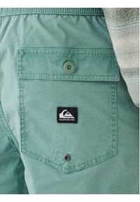 Quiksilver Szorty materiałowe Taxer Fatigue EQYWS03897 Zielony Regular Fit. Kolor: zielony. Materiał: bawełna #2