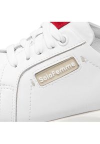 Solo Femme Sneakersy D0102-01-N01/I75-03-00 Biały. Kolor: biały. Materiał: skóra #5