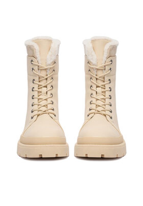 DeeZee Trzewiki 13096-19 Beżowy. Kolor: beżowy. Materiał: materiał