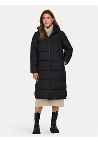 only - ONLY Płaszcz zimowy Montana 15226559 Czarny Relaxed Fit. Kolor: czarny. Materiał: syntetyk. Sezon: zima #7