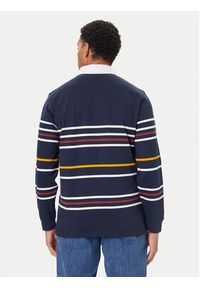 Levi's® Polo Union Rugby A4845-0033 Granatowy Relaxed Fit. Typ kołnierza: polo. Kolor: niebieski. Materiał: bawełna