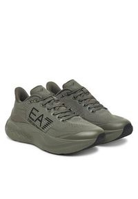 EA7 Emporio Armani Sneakersy X8X245 XK442 M7059 Khaki. Kolor: brązowy. Materiał: materiał #3