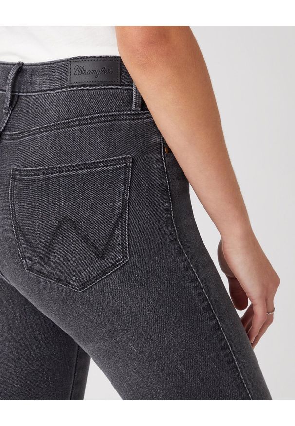 Wrangler - DAMSKIE SPODNIE JEANSOWE WRANGLER HIGH RISE SKINNY SOFT STORM W27H-ZJ-29K 112128153