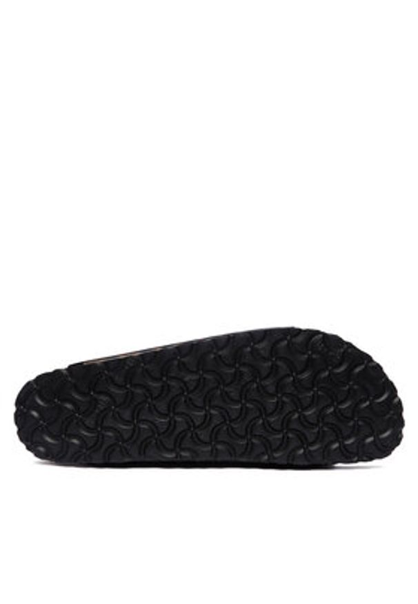 Birkenstock Klapki Arizona 1032864 Czarny. Kolor: czarny. Materiał: lakier, skóra