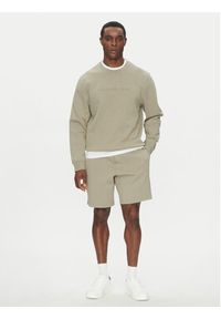 Michael Kors Bluza CF4528J5MF Beżowy Regular Fit. Kolor: beżowy. Materiał: bawełna #2