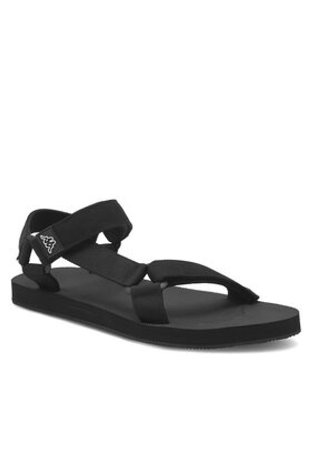 Kappa Sandały LOGO NEFARI 37146PW-A00 Czarny. Kolor: czarny. Materiał: materiał