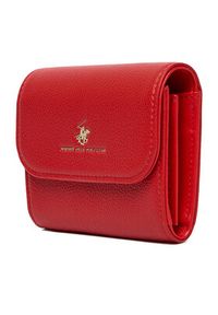 Beverly Hills Polo Club Portfel CWBEO-BHPC-W1-002-SS26 Czerwony. Kolor: czerwony. Materiał: materiał #5