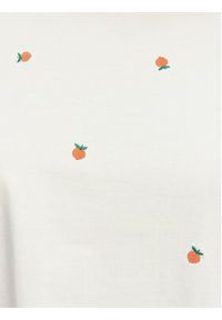 Vero Moda T-Shirt Sola 10341979 Biały Regular Fit. Kolor: biały. Materiał: bawełna #5