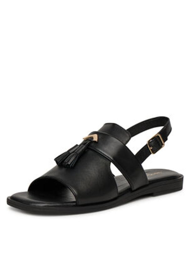 Lasocki Sandały EST-HELENA-08 Czarny. Kolor: czarny. Materiał: skóra