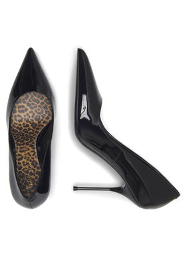 Eva Minge Szpilki LORSICA V661-703-1 Czarny. Kolor: czarny. Materiał: skóra, lakier. Obcas: na szpilce