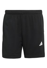 Adidas - adidas Szorty sportowe D4T Power Essentials KD7729 Czarny Regular Fit. Kolor: czarny. Materiał: syntetyk #6