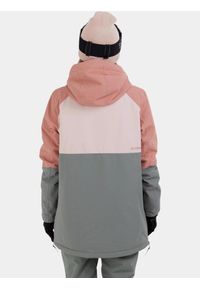 FUNDANGO - Anorak Damski Fundango Birch ECO Logo. Kolor: różowy. Sezon: zima. Sport: narciarstwo